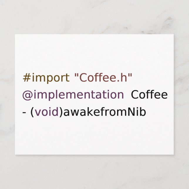 Carte Postale éveil de Nib (Devant)