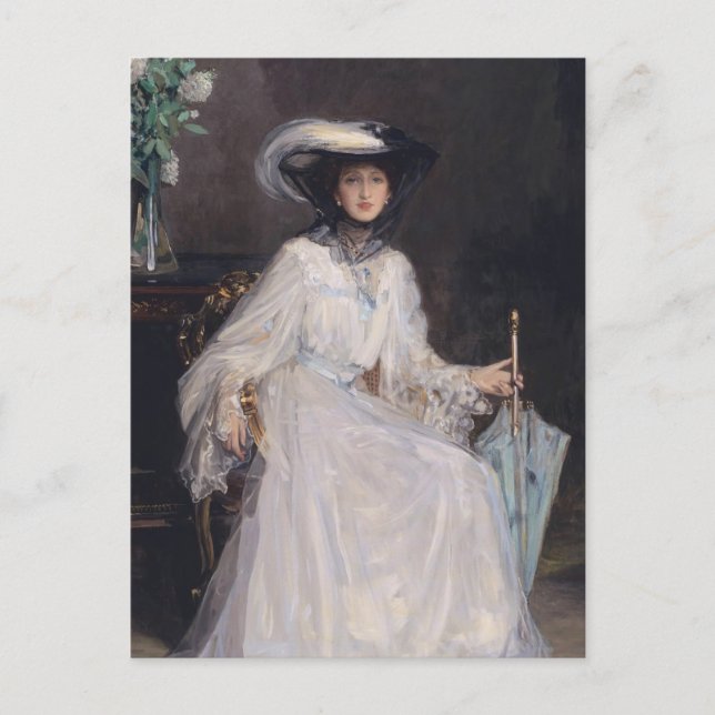 Carte Postale Evelyn Farquhar | Sir John Lavery (Devant)