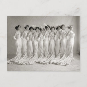 Carte Postale Evening Gowns, 1910
