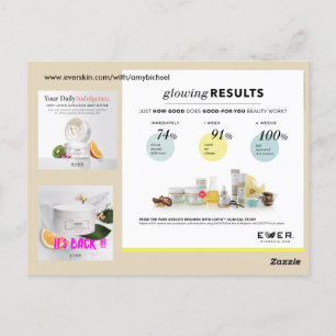 Carte Postale EVER Skincare postcard