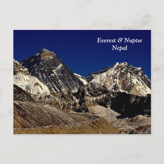 Carte Postale Everest et Nuptse (Devant)