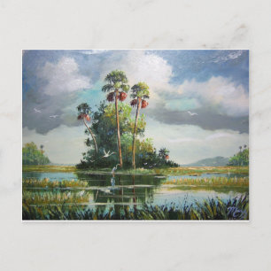 Carte Postale Everglades Art