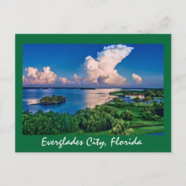 Carte Postale Everglades City, Floride, États-Unis (Devant)