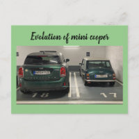 Évolution de mini cooper