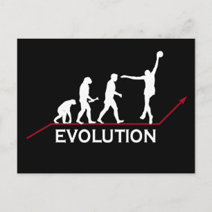 Carte Postale Évolution du basket-ball
