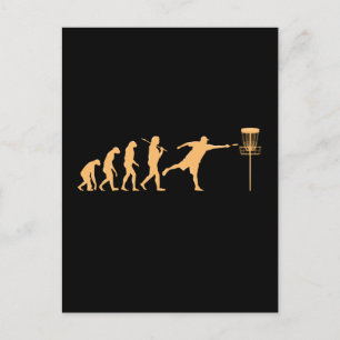 Carte Postale Évolution du Disc Golf