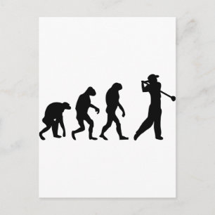 Carte Postale évolution du golf