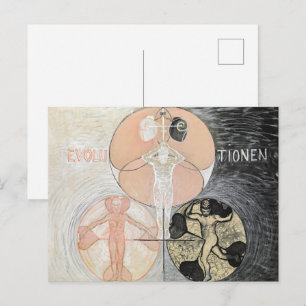 Carte Postale Evolution n° 2   Hilma af Klint   