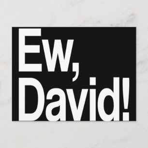 Carte Postale Ew David