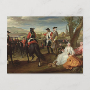 Carte Postale Examen des mousquetaires noirs