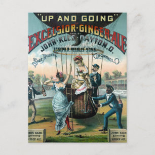 Carte Postale Excelsior Ginger Ale