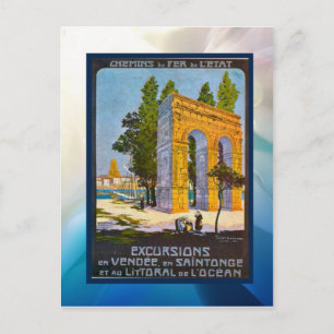 Carte Postale Excursions, Vendee Littoral