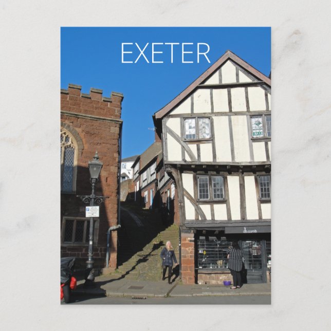 Carte Postale Exeter (Devant)