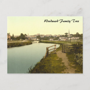 Carte Postale Exeter, Devon, Angleterre