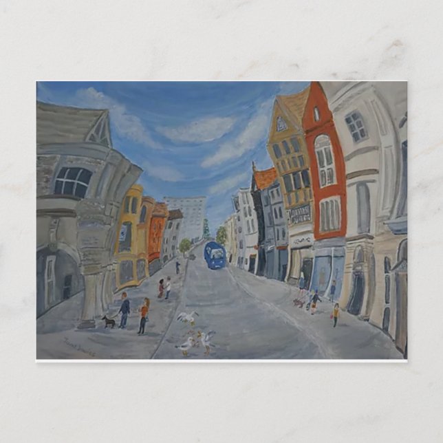 Carte Postale Exeter guildhall, High Street, Exeter Devon (Devant)