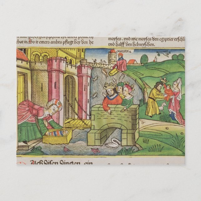 Carte Postale Exodus 2 1-6 Moïse (Devant)