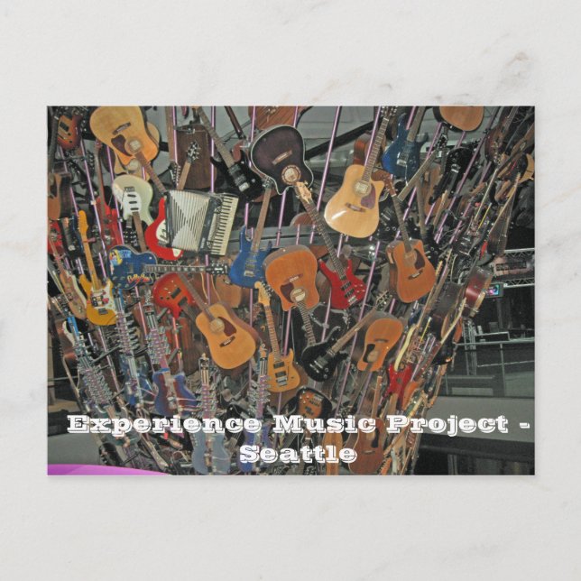 Carte Postale Experience Music Project - Seattle (Devant)