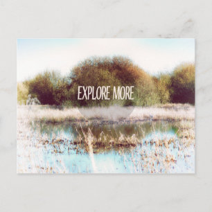 Carte Postale Explorez plus de nature sauvage