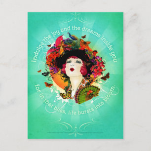 Carte Postale Exploser en fleur