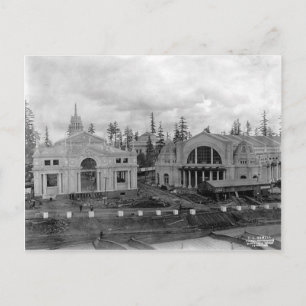 Carte Postale Exposition Alaska-Yukon-Pacifique 1908 Vintage