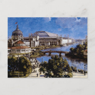 Carte Postale Exposition de Chicago Columbian