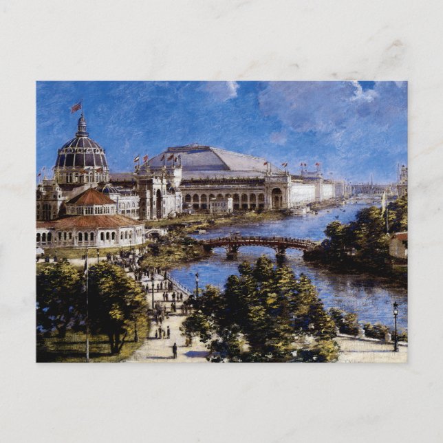 Carte Postale Exposition de Chicago Columbian (Devant)