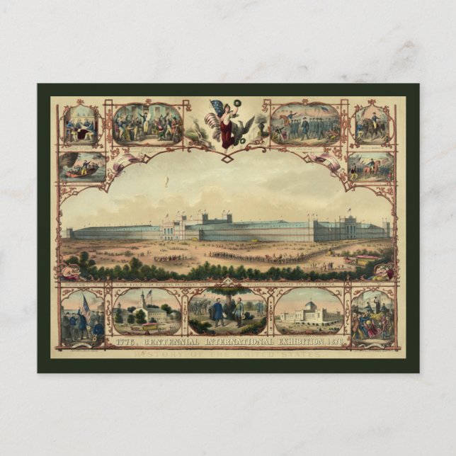 Carte Postale Exposition du centenaire (Devant)