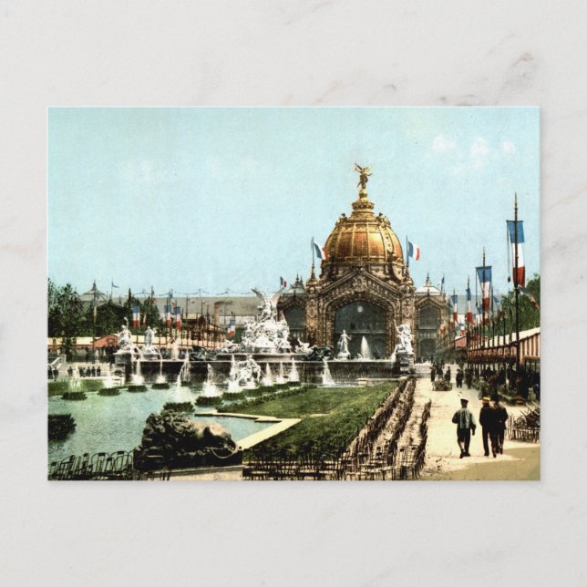 Carte Postale Exposition universelle 1889 Paris France (Devant)