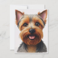 Expressif gros plan Yorkshire Terrier Portrait de