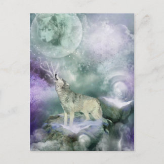 Carte Postale Expression Moon