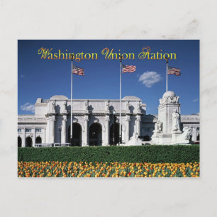 Carte Postale Extérieur de la gare Union, Washington, D.C.