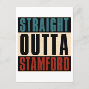 Carte Postale Extérieur droit Stamford Connecticut CT