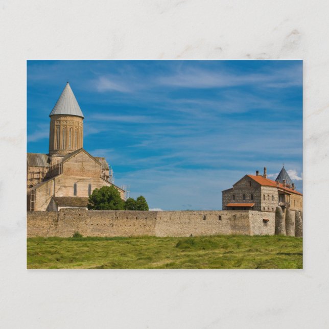 Carte Postale Extérieur d'un monastère ancien (Devant)