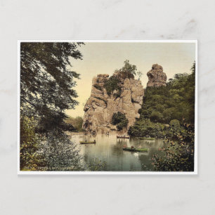 Carte Postale Externstein, I., Detmold, lèvre, Germany classic P