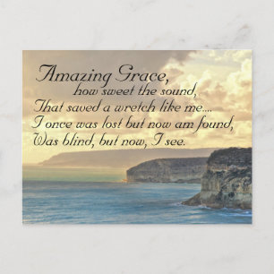 Carte postale Extraordinaire Grace Hymn Ocean Suns