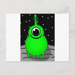 Carte Postale Extraterrestre