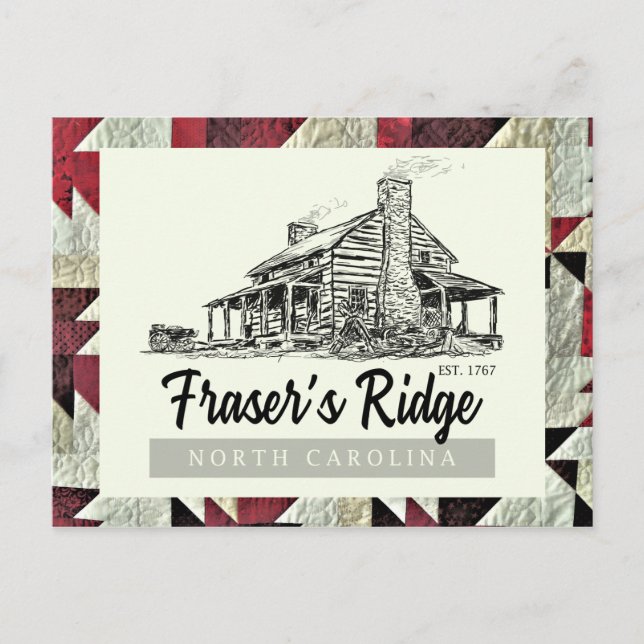 Carte postale extravagante de Fraser's Ridge Homes (Devant)
