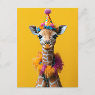 Carte Postale Extravaganza Giraffe
