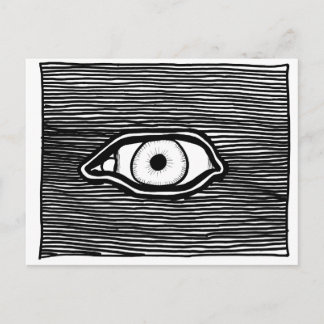 Carte postale 'Eye omniscient de ParanormalPrints