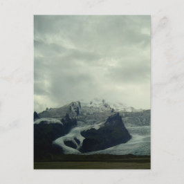 Carte Postale Eyjafjallajokull Vulcano with Glacier Post