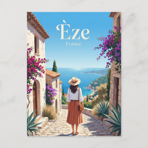 Carte Postale Èze Village France