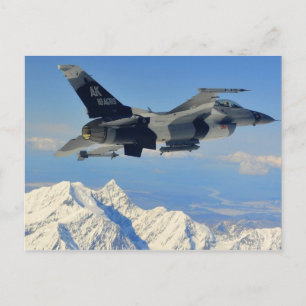 Carte Postale F-16 Faucon combattant