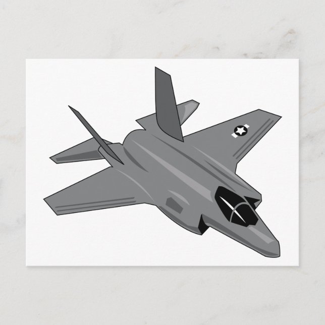 CARTE POSTALE F-35 (Devant)