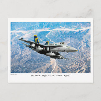 Carte postale "F/A-18 Hornet"