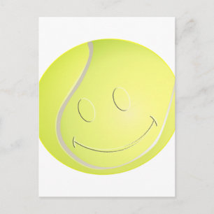 CARTE POSTALE FACE AU TENNIS BALL
