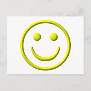 Carte Postale Face - Soyez heureux !