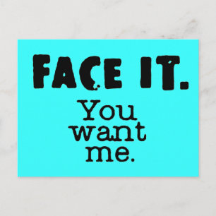 Carte Postale FacebookUWantMe