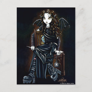 Carte postale Fae foncé "Killing Time"