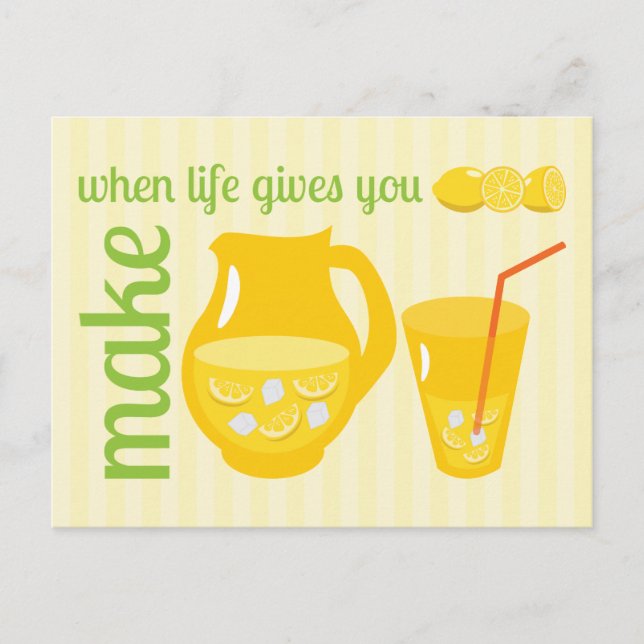 Carte Postale Faire de la citronnelle (Devant)