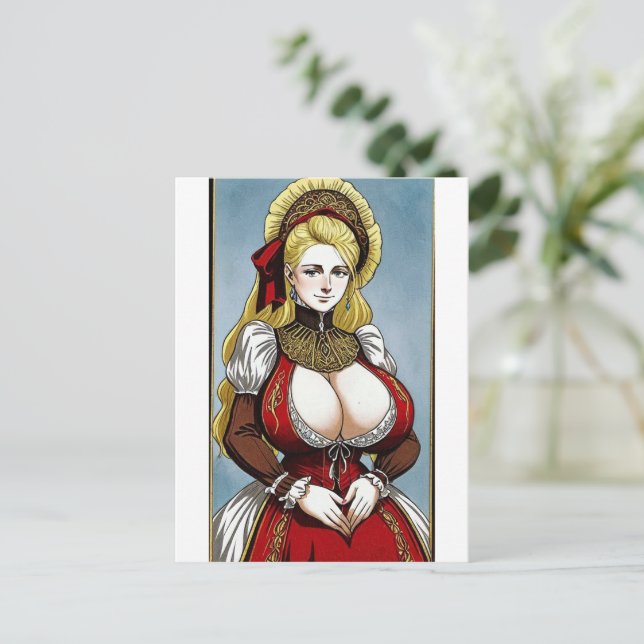 Carte Postale Faire Maiden 5 (Debout devant)